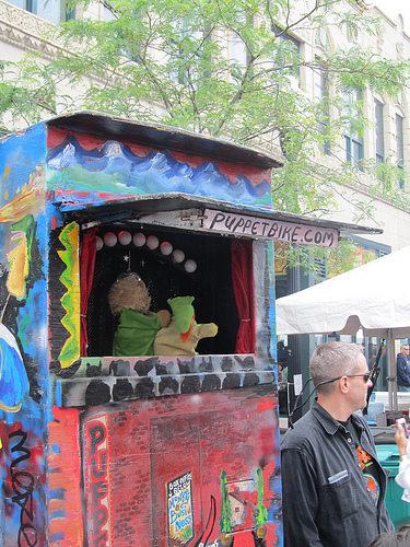 Puppet Bike.  Credit: Jeremy Bressman
