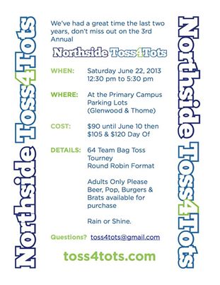 Toss 4 Tots corn hole tournament