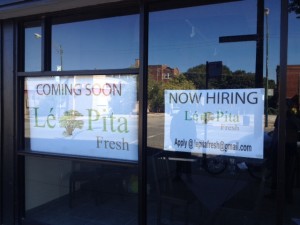 Let Pita Fresh - coming soon. Credit: Jeremy Bressman