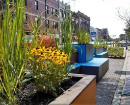 New ‘People Spot’ Parklets Being Installed On Andersonville Strip, Other Improvements Also Underway