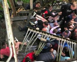 Midsommarfest House Party Porch Collapse Injures Three
