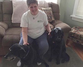 Edgewater’s Blind Residents And Their Guide Dogs Face Daily Challenges